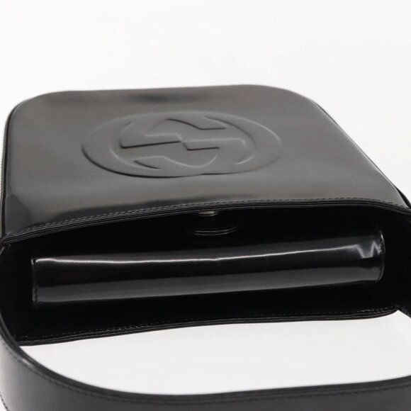 GUCCI Soho Shoulder Bag Enamel Black 007 2023 - Picture 7 of 15